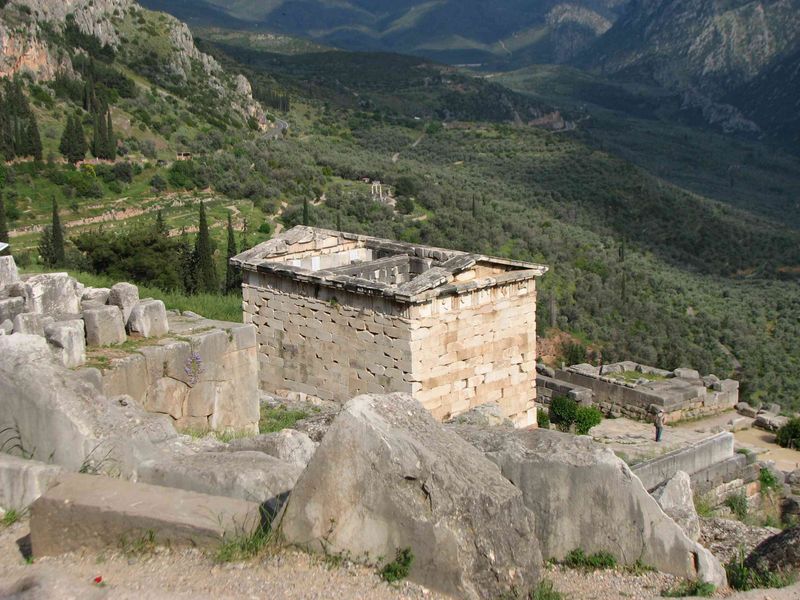 Treasury of Athena, Delphi