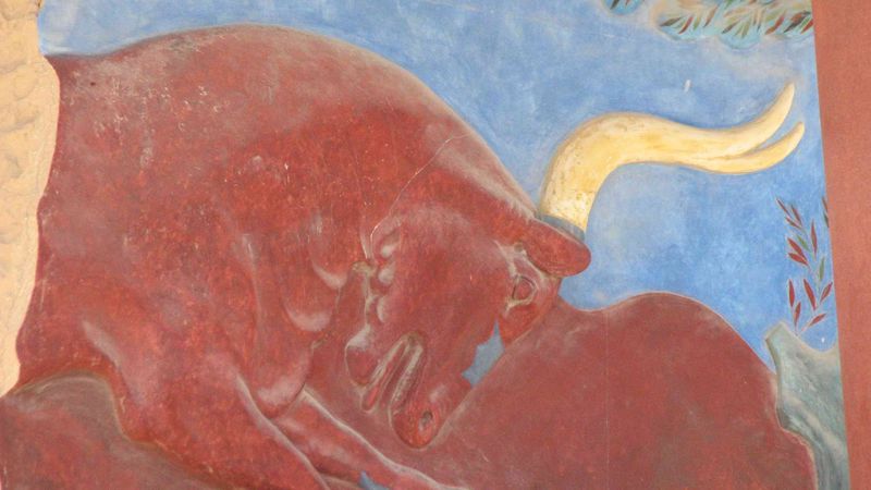 Bull fresco, Knossos