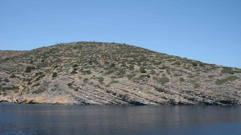 Crete from the water