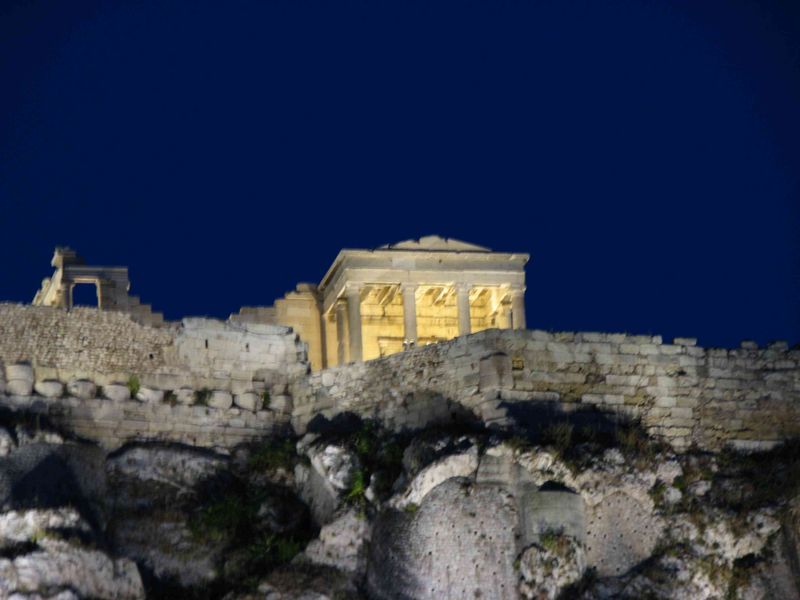 Acropolis by night.